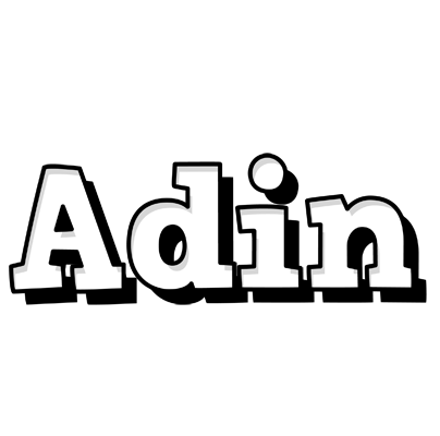 Adin snowing logo