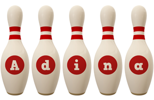 Adina bowling-pin logo