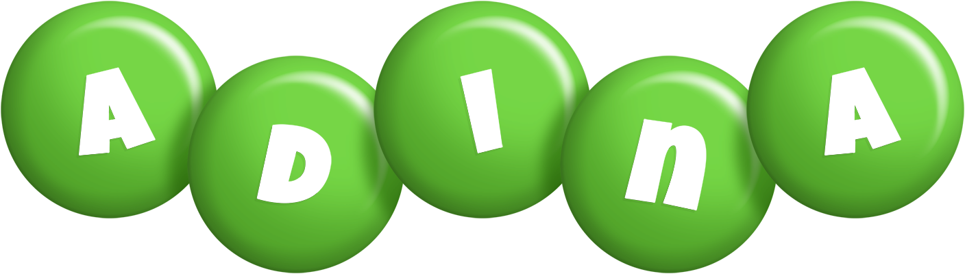 Adina candy-green logo