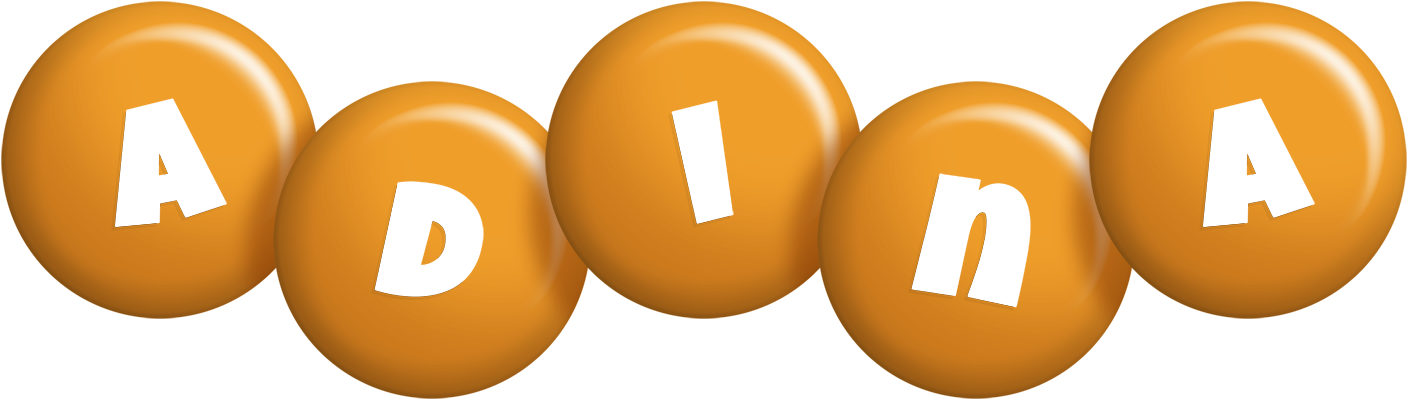 Adina candy-orange logo