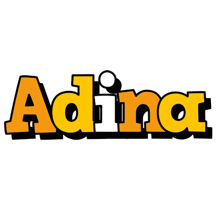 Adina cartoon logo