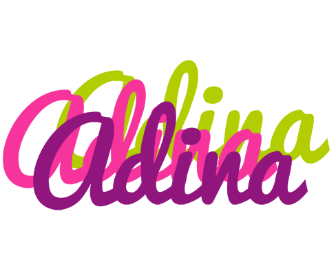 Adina flowers logo