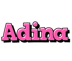 Adina girlish logo