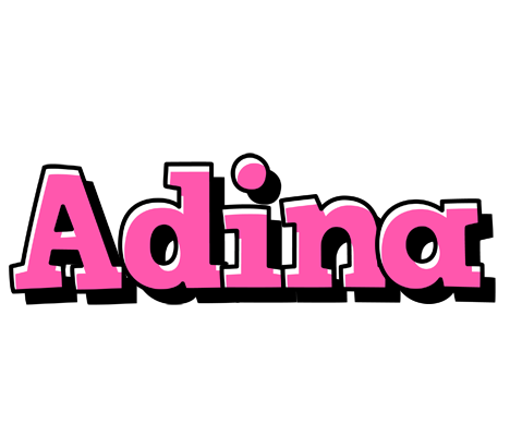 Adina girlish logo