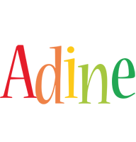 Adine birthday logo