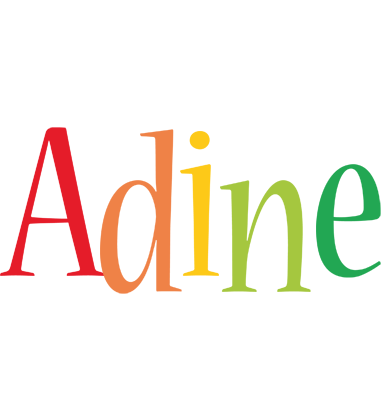 Adine birthday logo