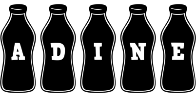 Adine bottle logo