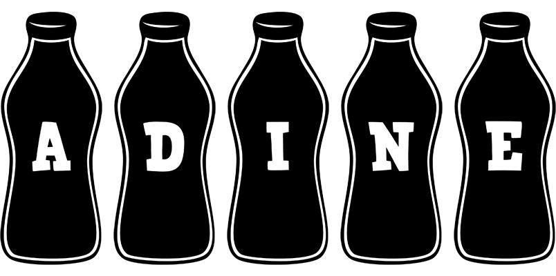 Adine bottle logo