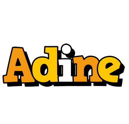 Adine cartoon logo