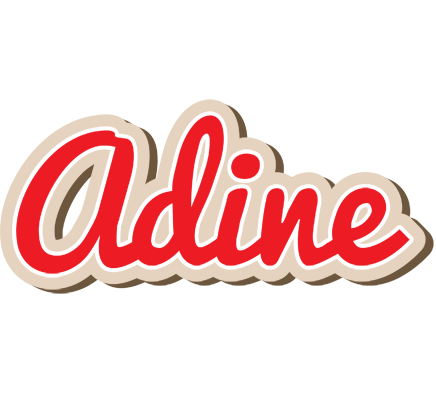 Adine chocolate logo