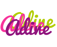 Adine flowers logo