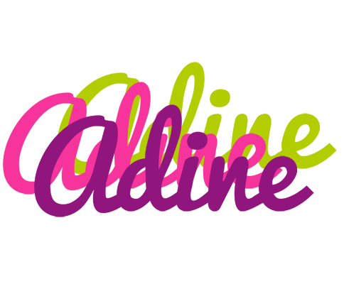 Adine flowers logo