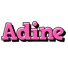 Adine girlish logo