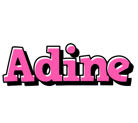 Adine girlish logo