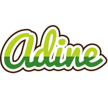 Adine golfing logo