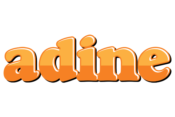Adine orange logo