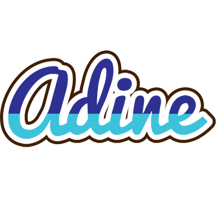 Adine raining logo