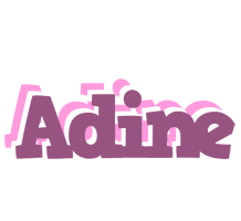 Adine relaxing logo