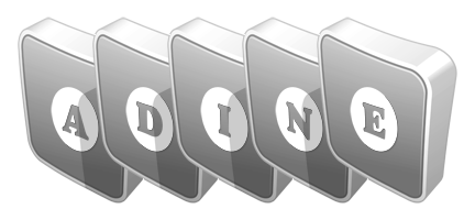 Adine silver logo