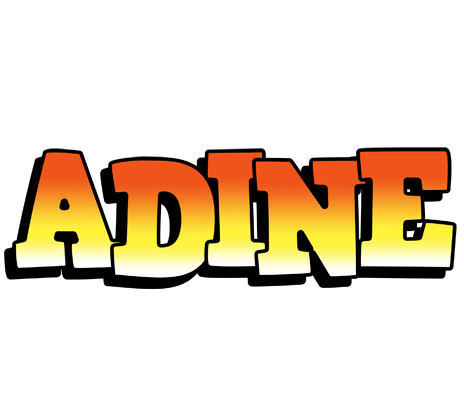 Adine sunset logo
