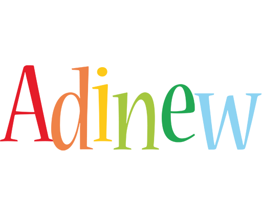 Adinew birthday logo