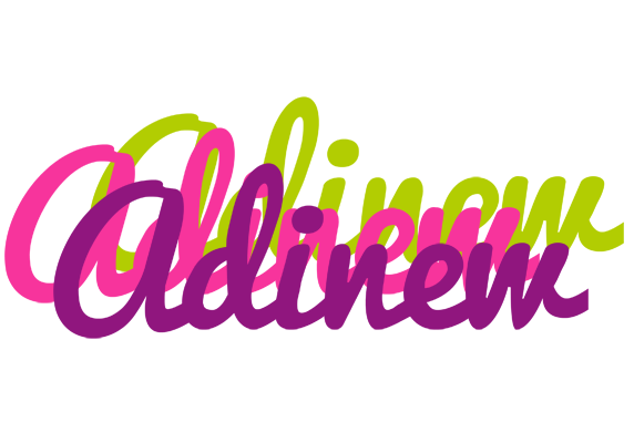 Adinew flowers logo