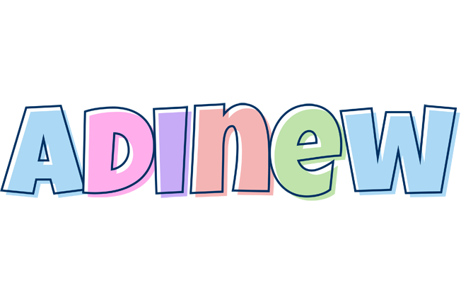 Adinew pastel logo