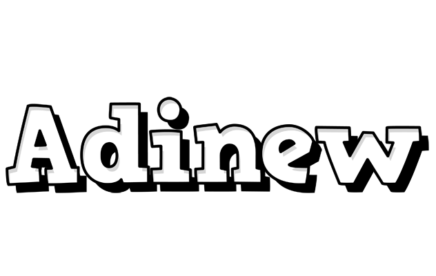 Adinew snowing logo