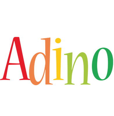 Adino birthday logo
