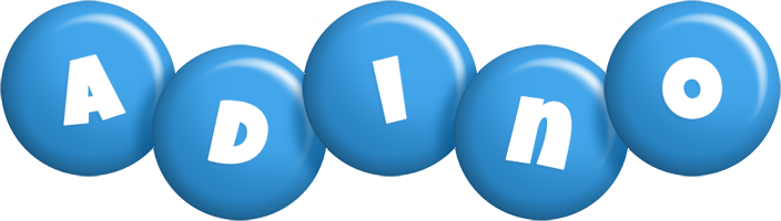 Adino candy-blue logo