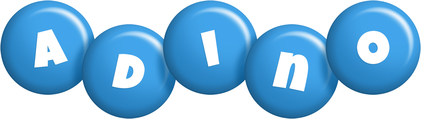 Adino candy-blue logo
