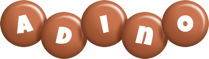 Adino candy-brown logo