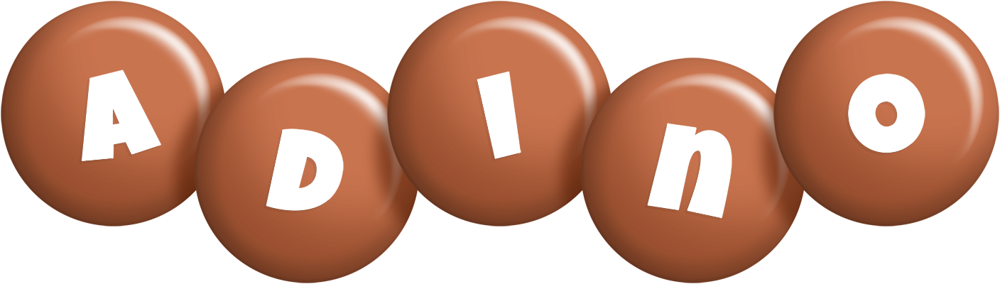 Adino candy-brown logo