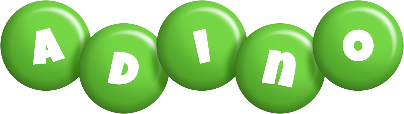 Adino candy-green logo