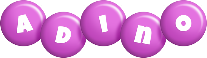 Adino candy-purple logo
