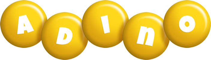 Adino candy-yellow logo