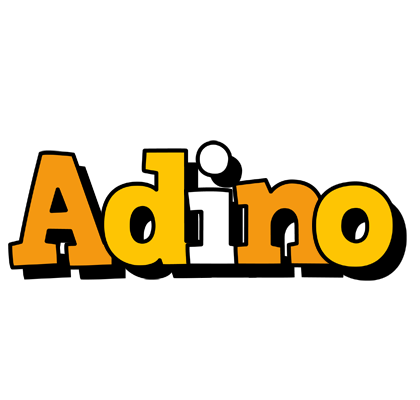 Adino cartoon logo