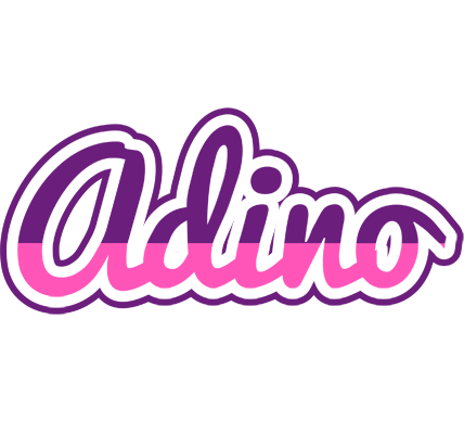 Adino cheerful logo