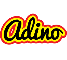 Adino flaming logo