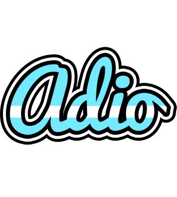 Adio argentine logo