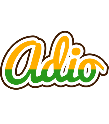 Adio banana logo