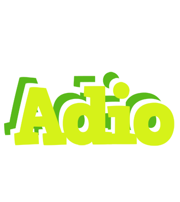 Adio citrus logo