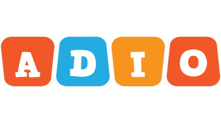 Adio comics logo