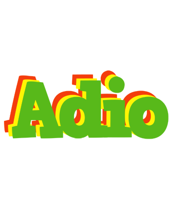 Adio crocodile logo