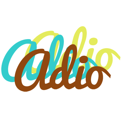 Adio cupcake logo