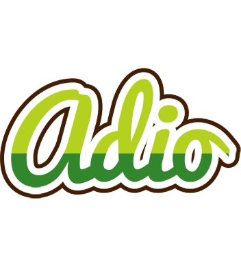 Adio golfing logo