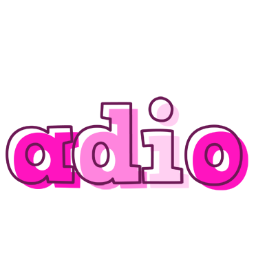 Adio hello logo
