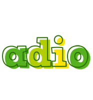 Adio juice logo