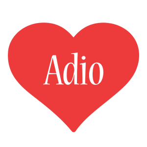 Adio love logo