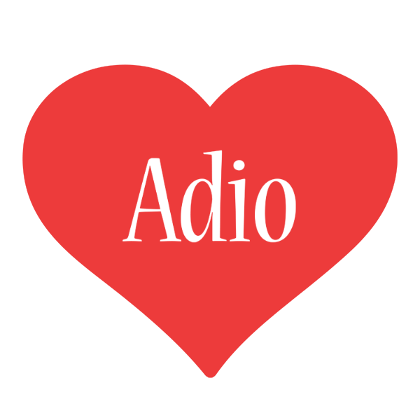 Adio love logo